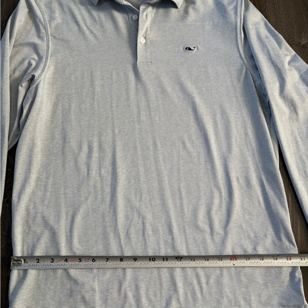 Vineyard Vines performance Light Gray Long Sleeve… - image 3